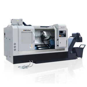Torno CNC CK60L con Bancada Inclinada 45 Grados y Conjunto de Herramientas Avanzado