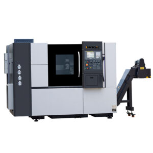 Torno CNC de Bancada Inclinada para Trabajo Pesado SWL8H para Procesamiento de Metales