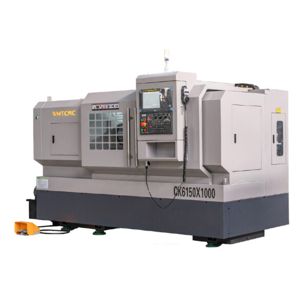 Proveedor de Tornos CNC de Precisión con Bancada Inclinada para Trabajos Pesados CK6150 - Image 2