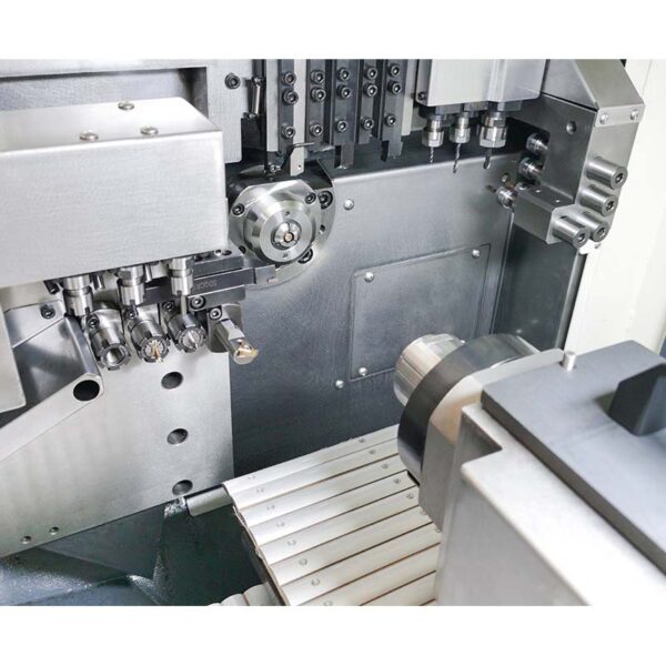 B1306 Torno CNC Suizo de 6 Ejes y Doble Husillo | Procesamiento de Ejes Delgados - Image 3