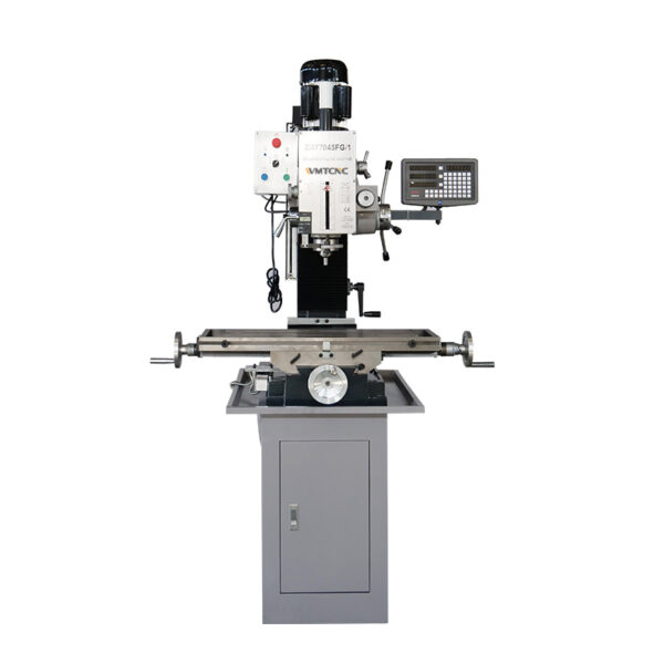Taladro y fresadora de metal para aficionados ZAY7045FG/1 Cabezal de engranajes Taladro y fresadora de banco con Dro - Image 2
