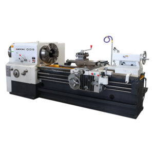 Torno de Tubos Q1319 para Roscado de Tubos Torno Horizontal Universal para Mecanizado de Acero/Metal
