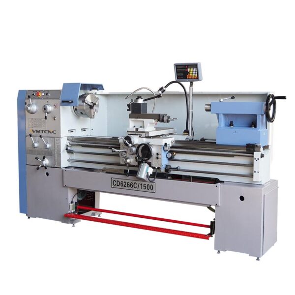 CD6266C Torno de Bancada Desplazable para Metalurgia | Marca WMTCNC